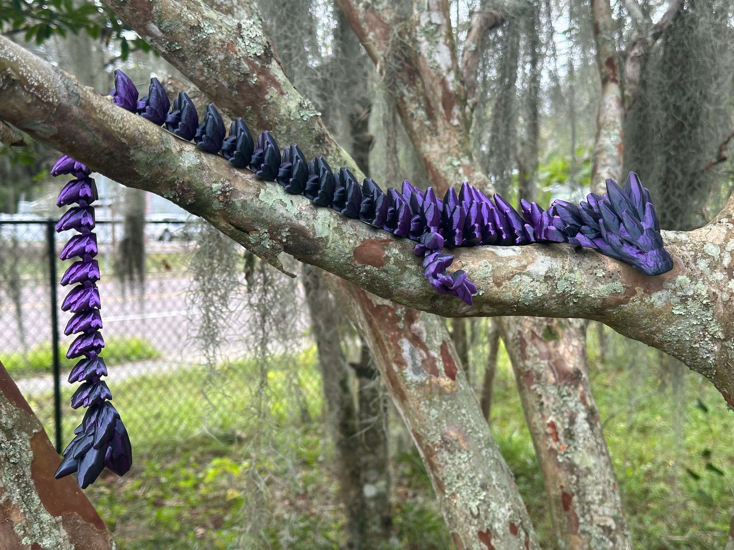 Large 3D Printed Articulated Dragon
