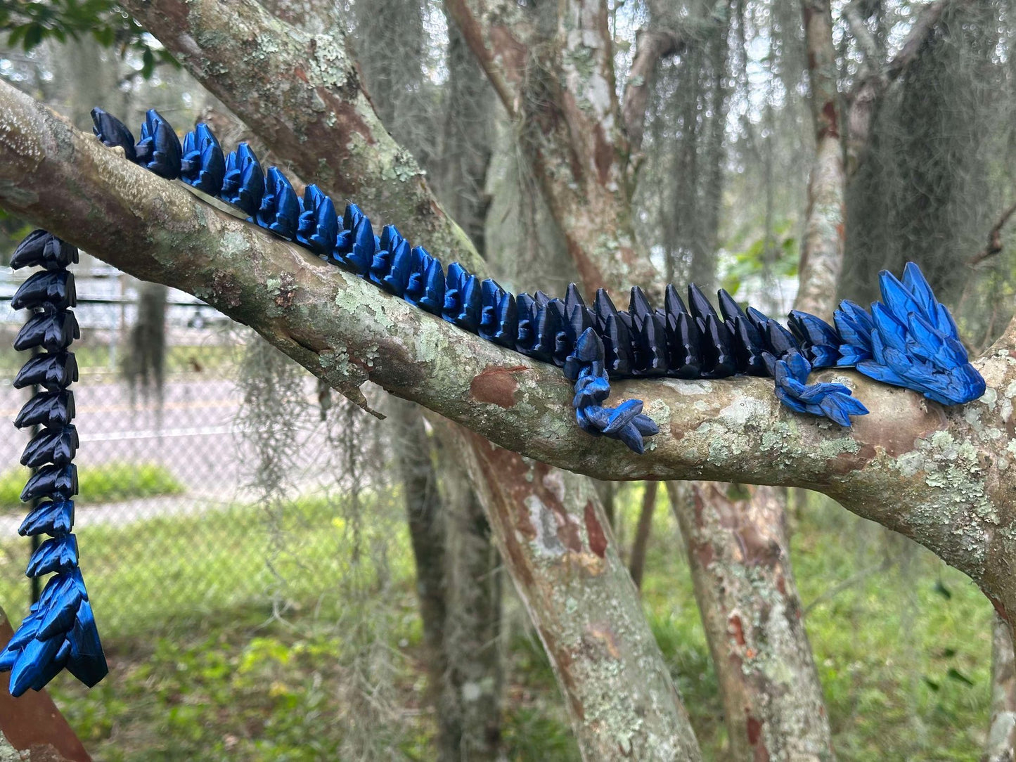 Large 3D Printed Articulated Dragon