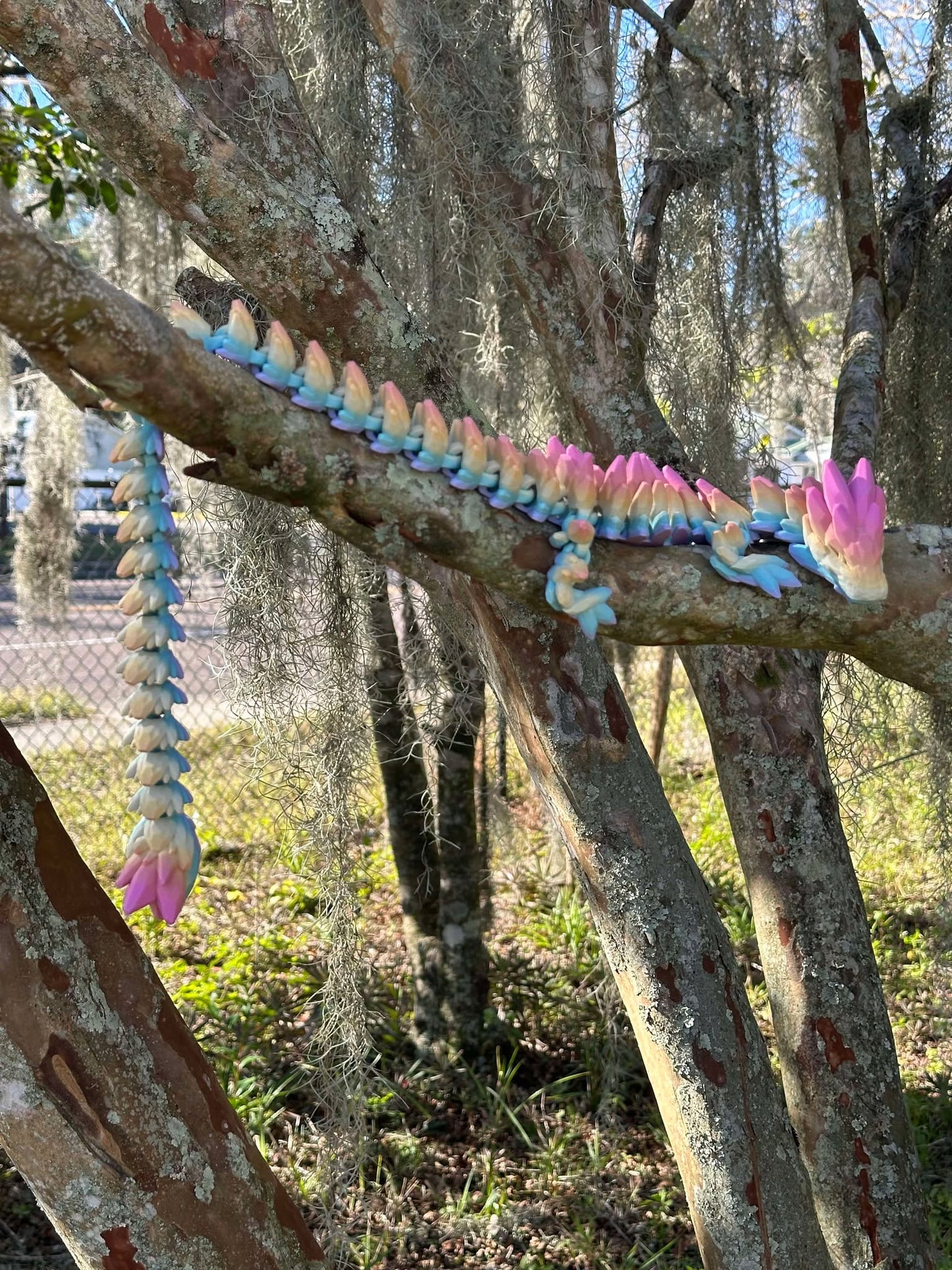 Large 3D Printed Articulated Dragon
