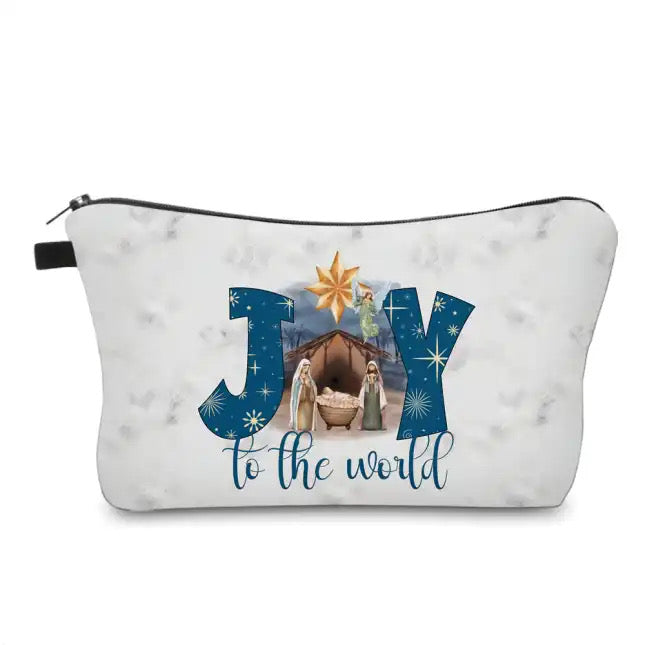 Joy To The World - Water-Resistant Multi-Use Pouch