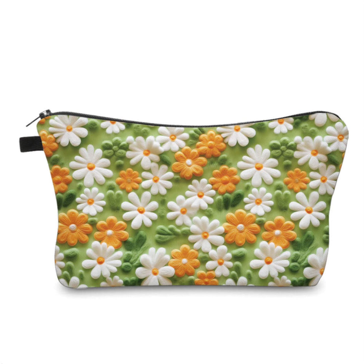 Felt Floral - Water-Resistant Multi-Use Pouch