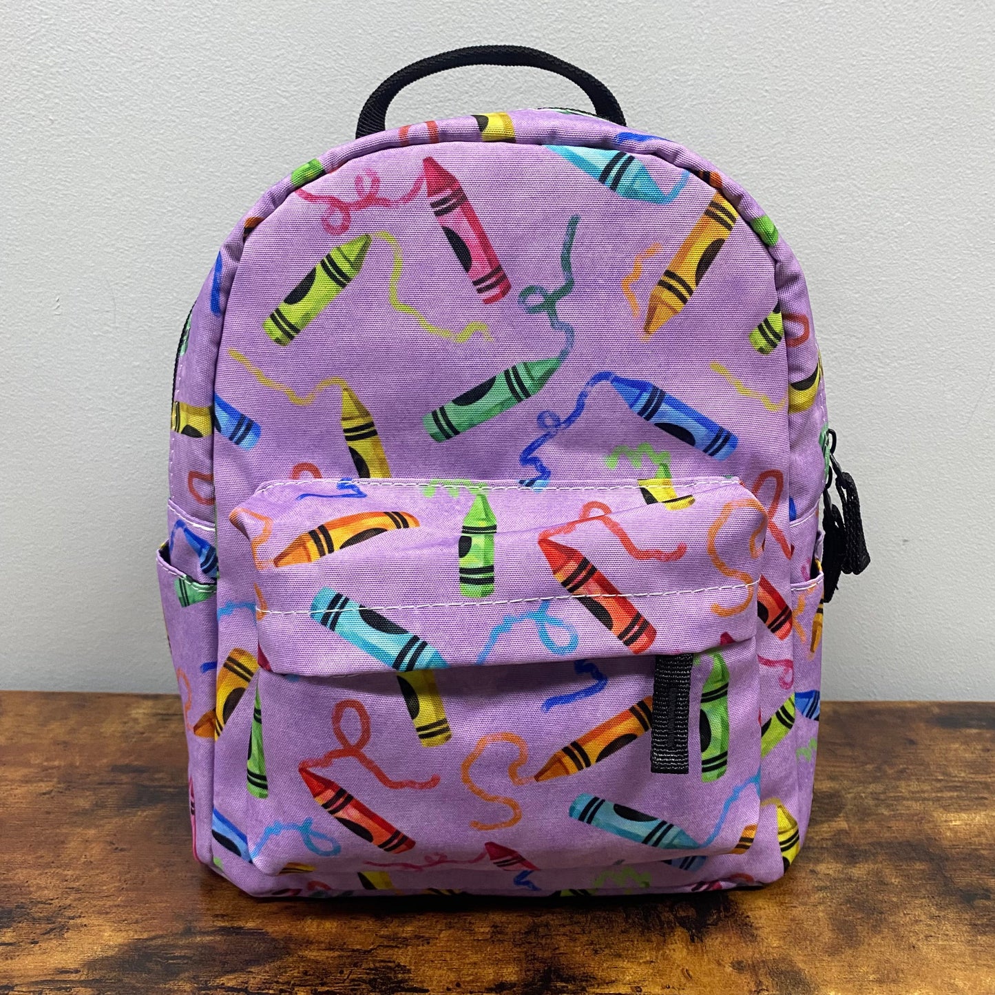 Crayon Purple - Water-Resistant Mini Backpack