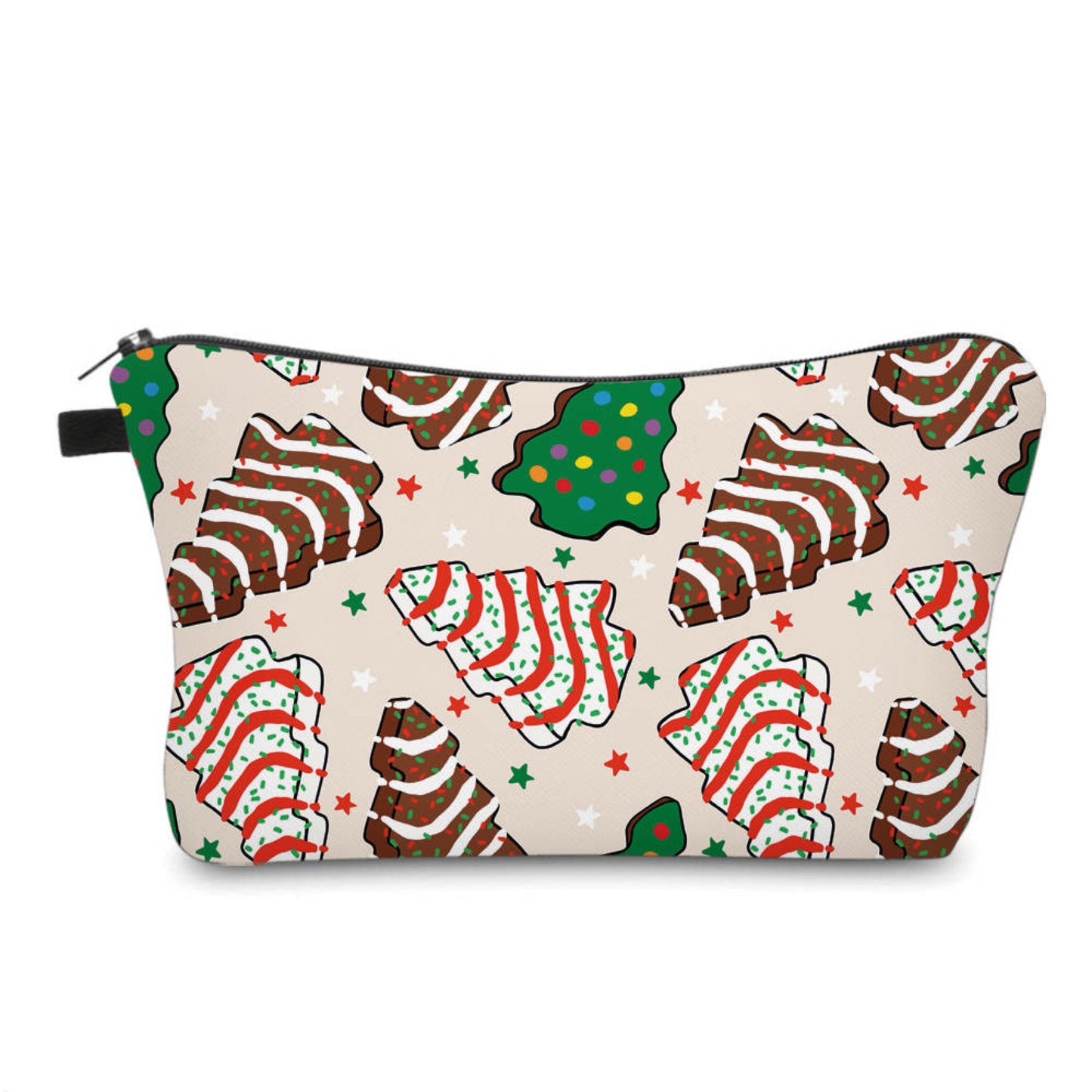 Christmas Tree Cake Trio - Water-Resistant Multi-Use Pouch