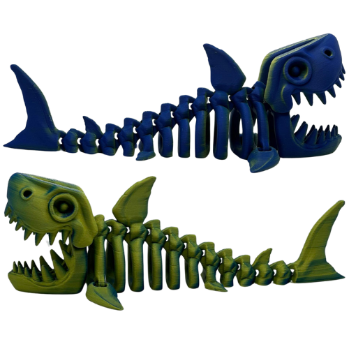 Articulating Shark - 3D Printed