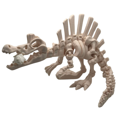 Articulated Sailback Sharptooth - Spinosaurus - 3D Printed