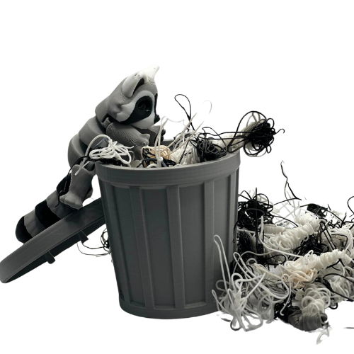 Articulating Trash Panda & Home - 3D Printed