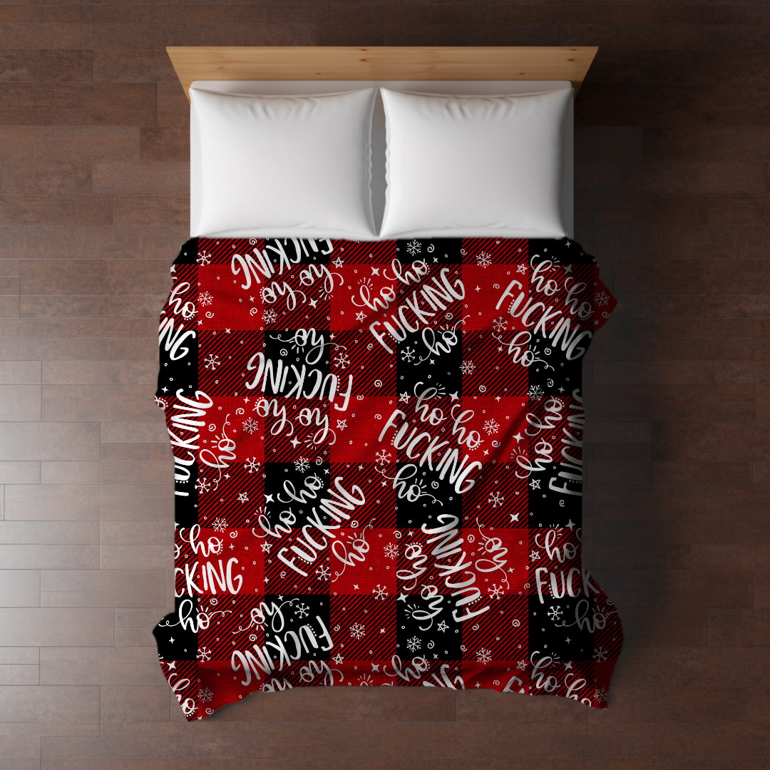 Blanket - Christmas - Ho Ho Effing Ho