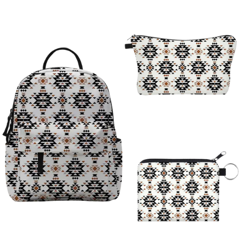 cute mini backpacks designer Aztec