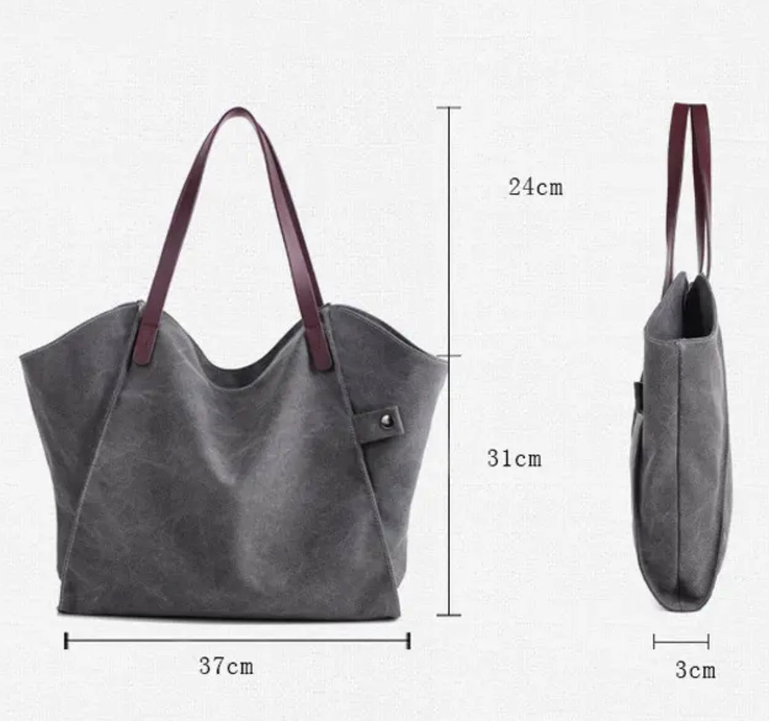 The Scout Tote - Gray