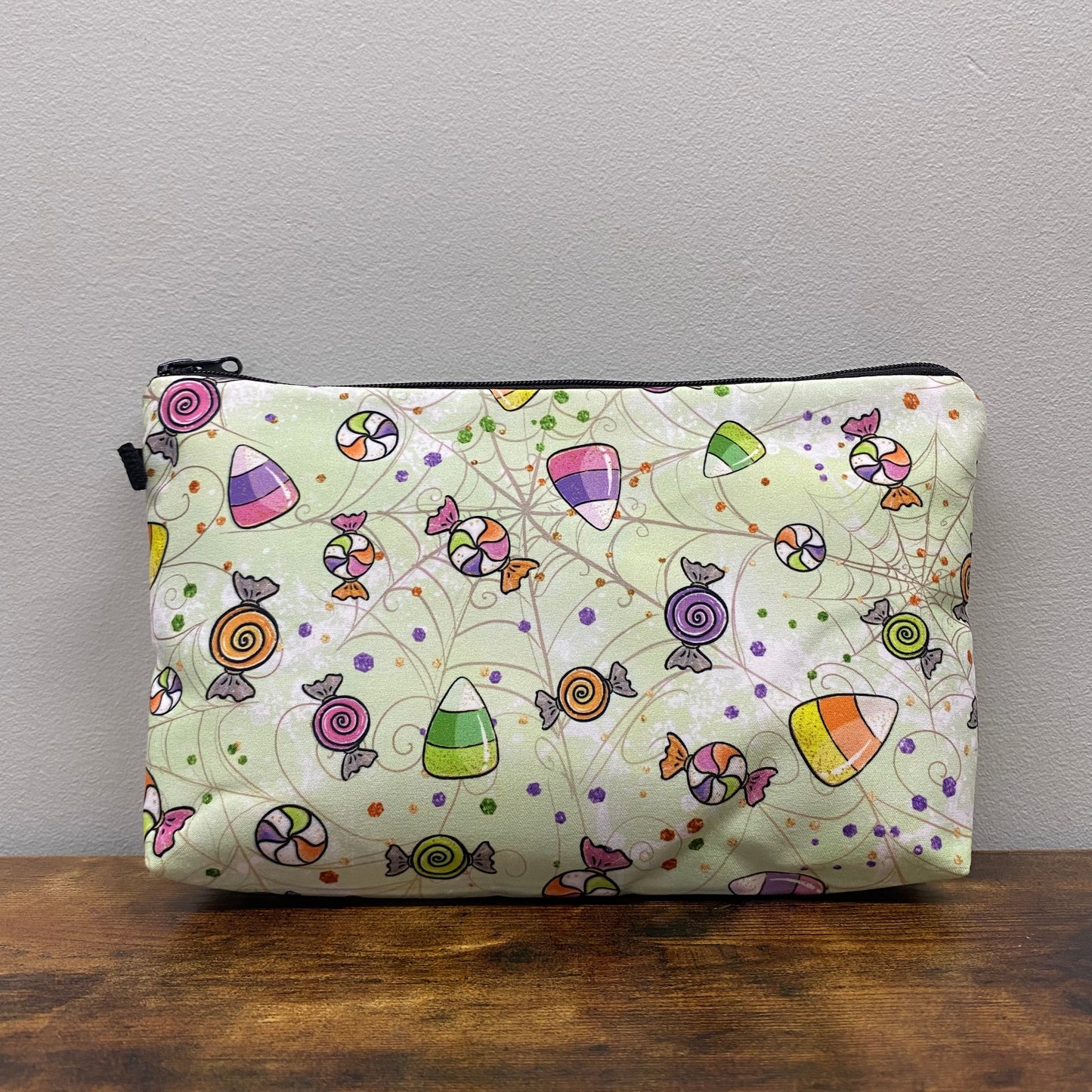 Green Candy Webs - Water-Resistant Multi-Use Pouch