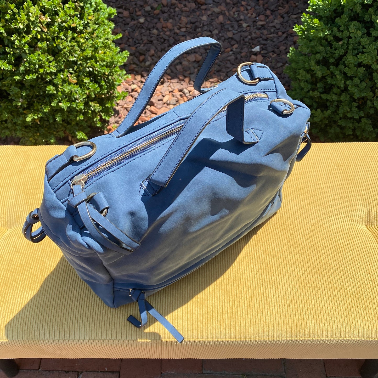 The Quinn Weekender Duffle - Faux Leather