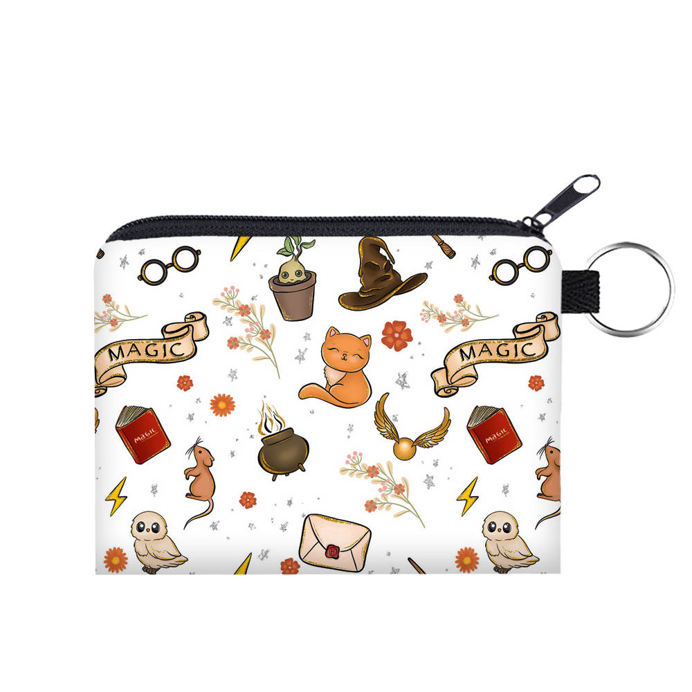 Defensive Magic Wizard - Water-Resistant Mini Backpack & Pouches Trio