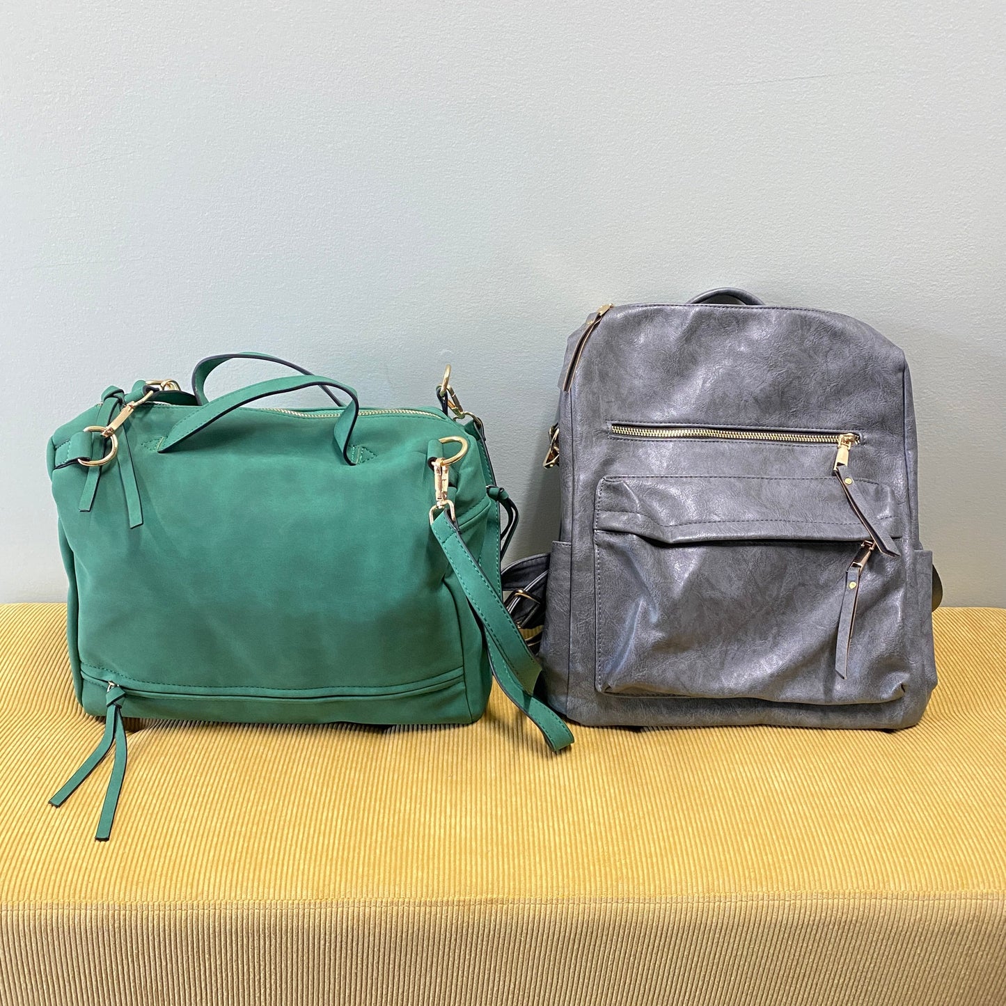 The Quinn Weekender Duffle - Faux Leather