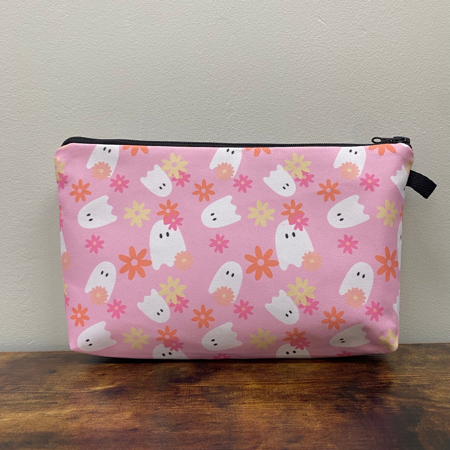 Ghost Floral Pink - Water-Resistant Multi-Use Pouch