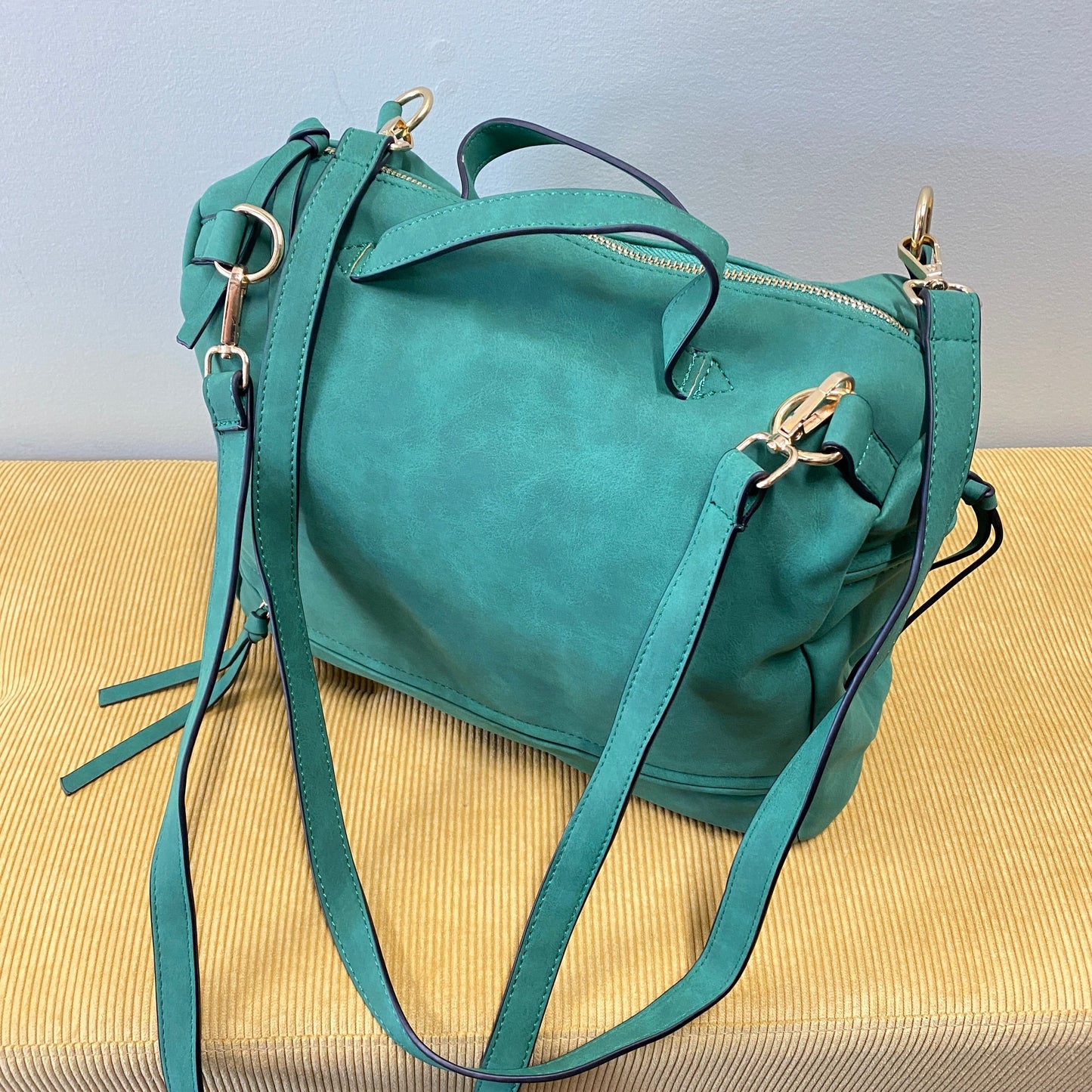 The Quinn Weekender Duffle - Faux Leather