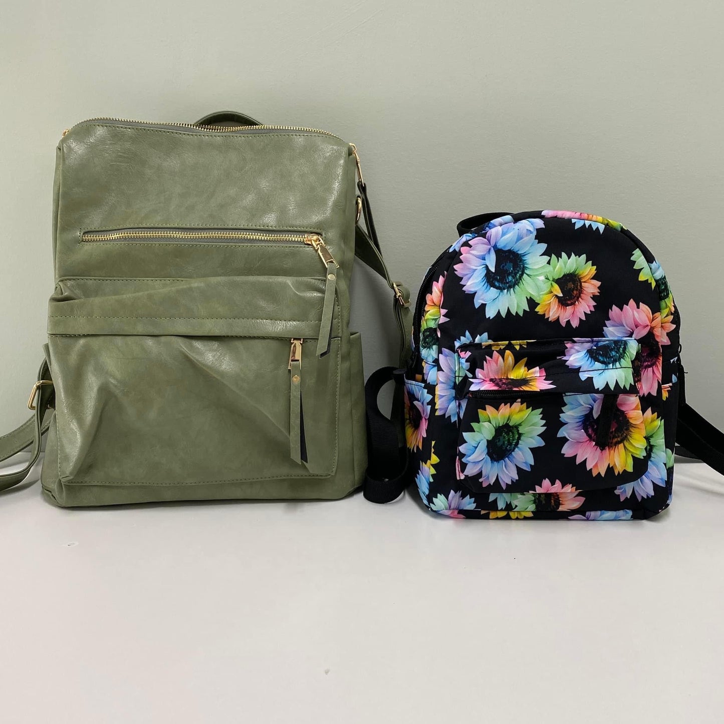 The Brooke Backpack - Olive
