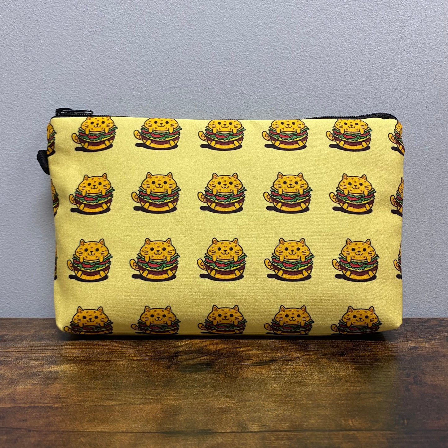 Burger Cat - Water-Resistant Multi-Use Pouch
