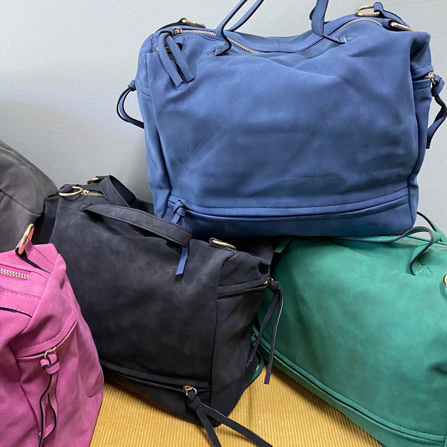 The Quinn Weekender Duffle - Faux Leather