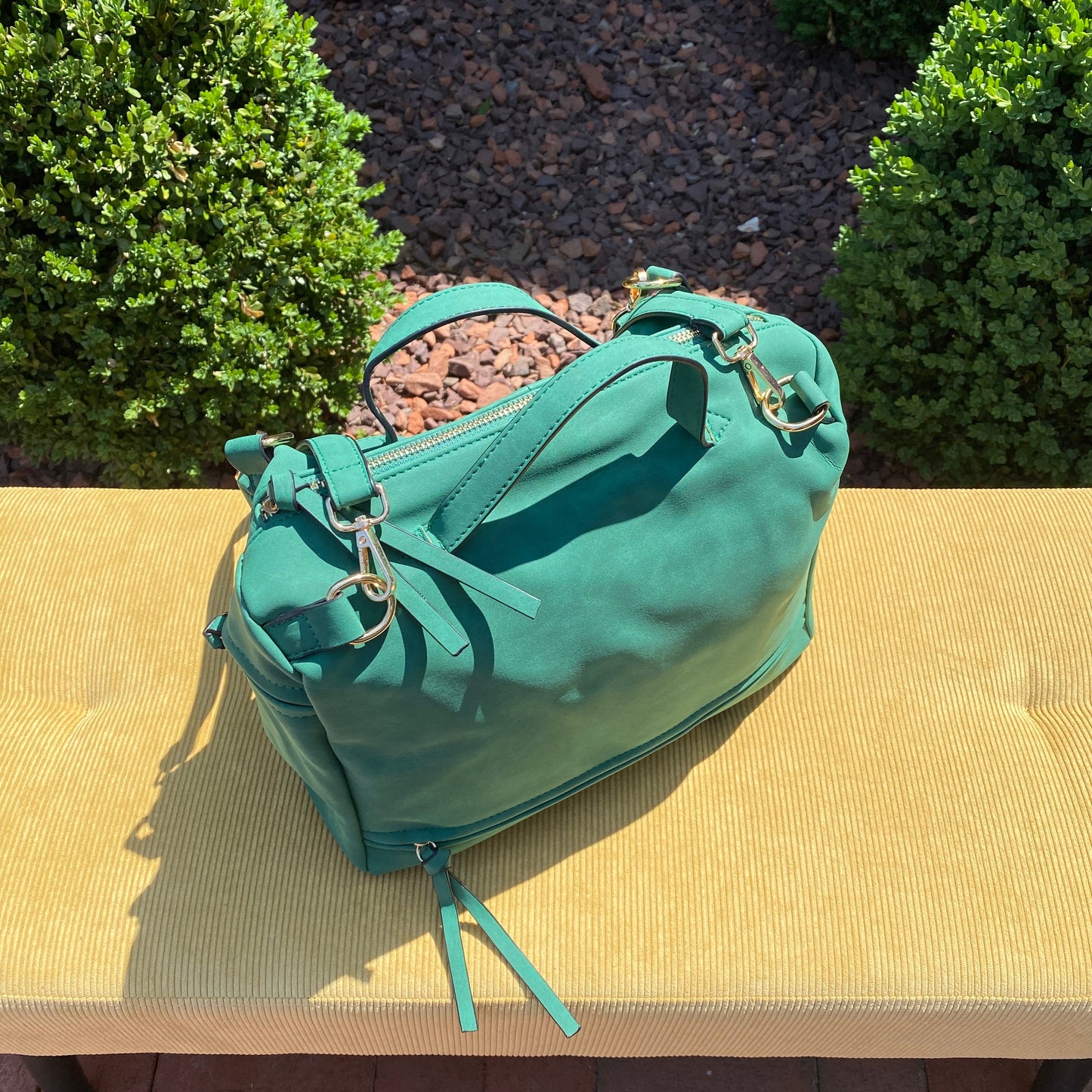 The Quinn Weekender Duffle - Faux Leather