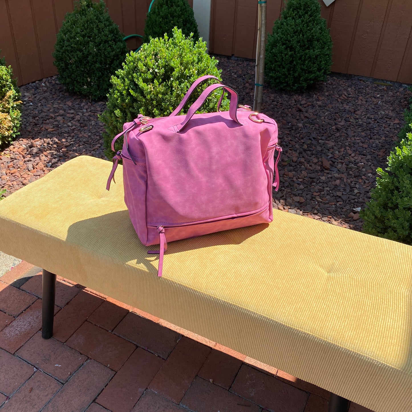The Quinn Weekender Duffle - Faux Leather