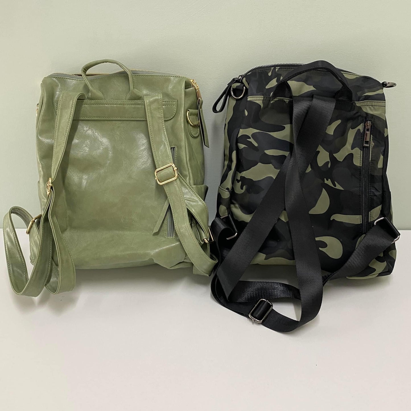 The Brooke Backpack - Olive