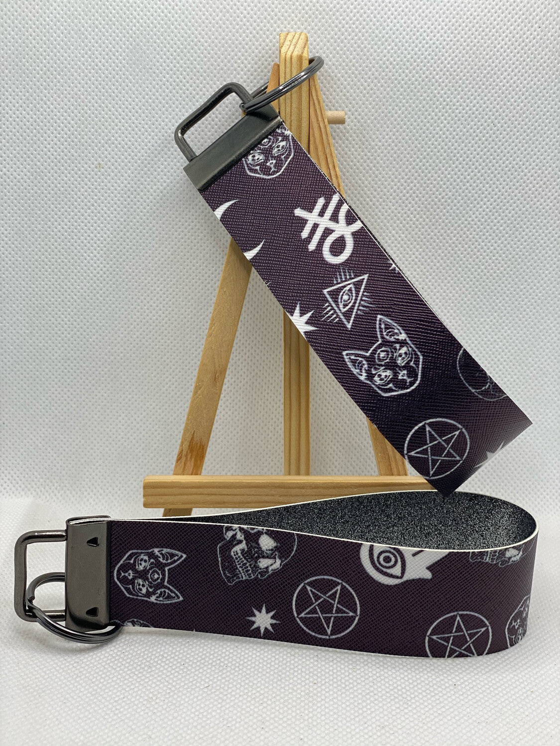 Witchy Things - Witch Craft - Faux Leather Wristlet Keychain