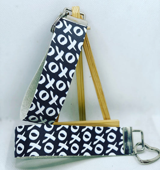 Limited Edition - XO Faux Leather Wristlet Keychain