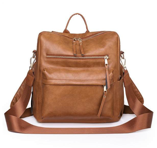 The Brooke Backpack - Camel