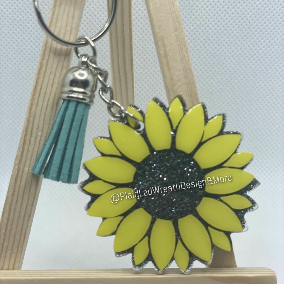 3" or 2" Custom Sunflower