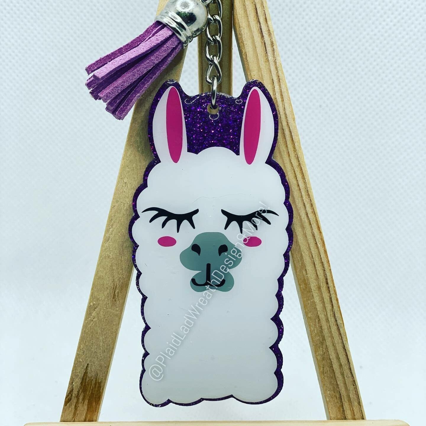 3" Custom Sassy Llama Face