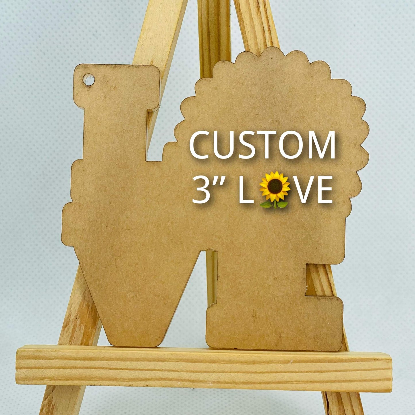 3" Custom L_VE Sunflower