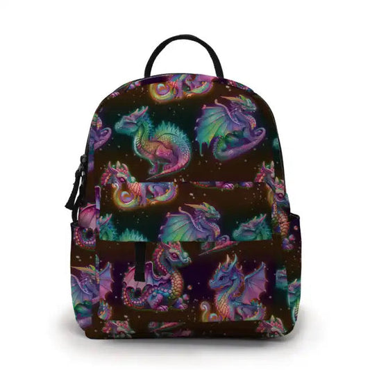 Dragon Rainbow - Water-Resistant Mini Backpack