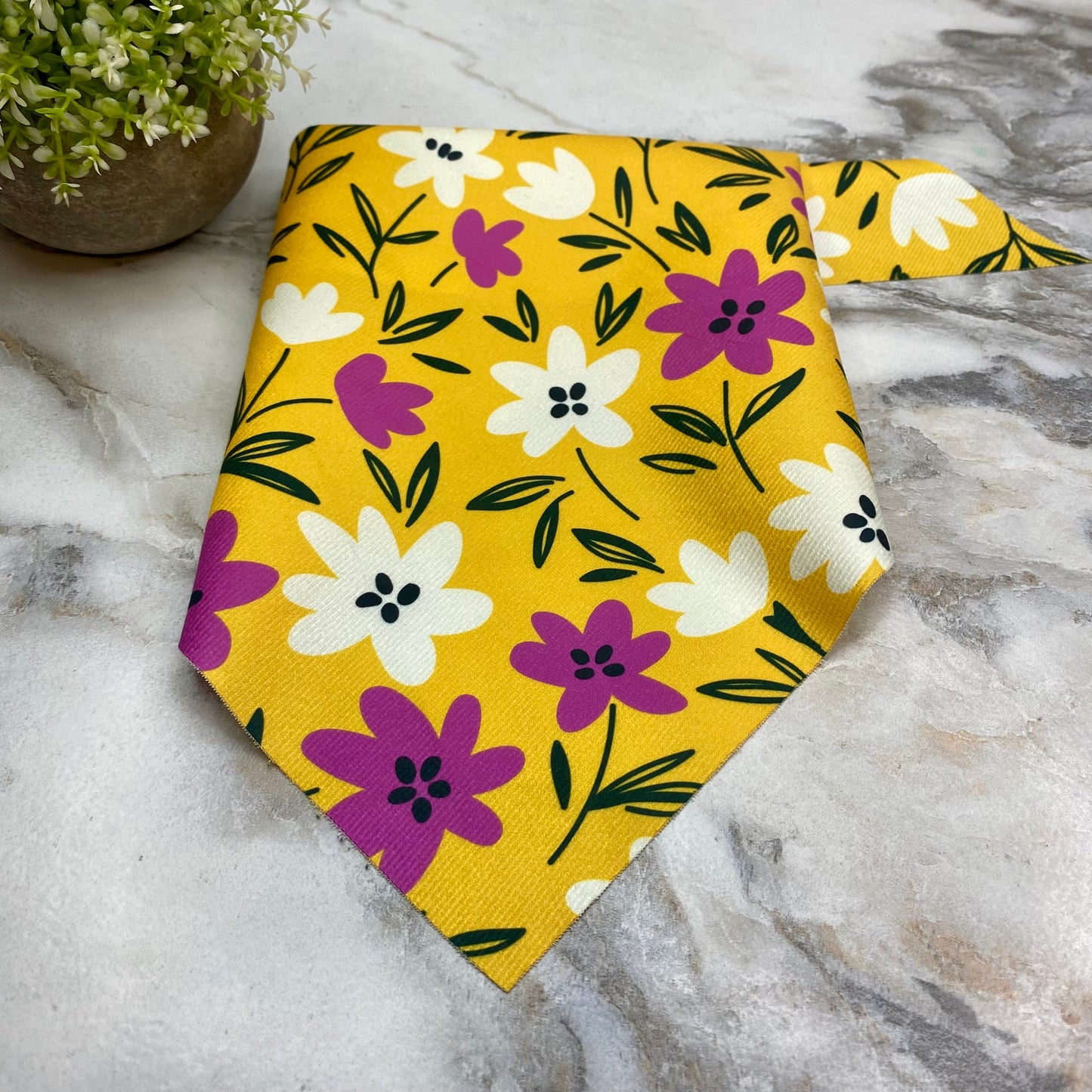 Dog Bandana - Floral - #7