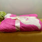 Blanket - Soft Dreams - Double Sided Ghost Pink White