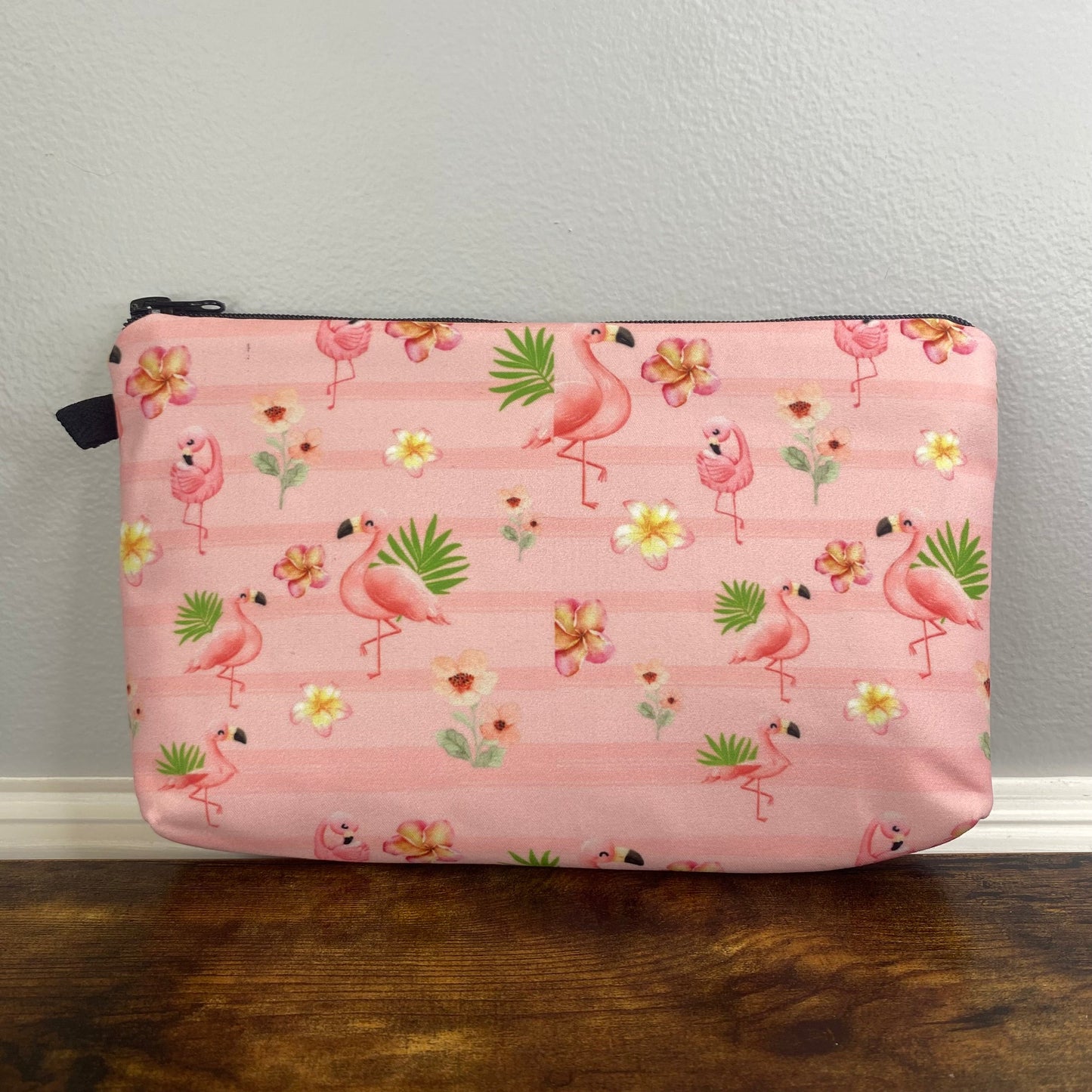 Flamingo Floral - Water-Resistant Multi-Use Pouch