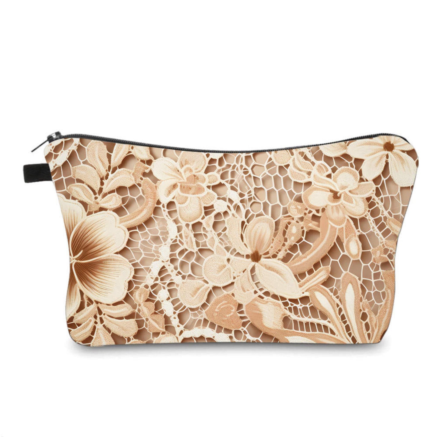 Cream Lace - Water-Resistant Multi-Use Pouch