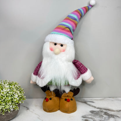 Telescopic Standing Christmas Decor - Colorful Stripe