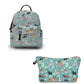 Mint Puppies - Water-Resistant Multi-Use Pouch & Mini Backpack Set