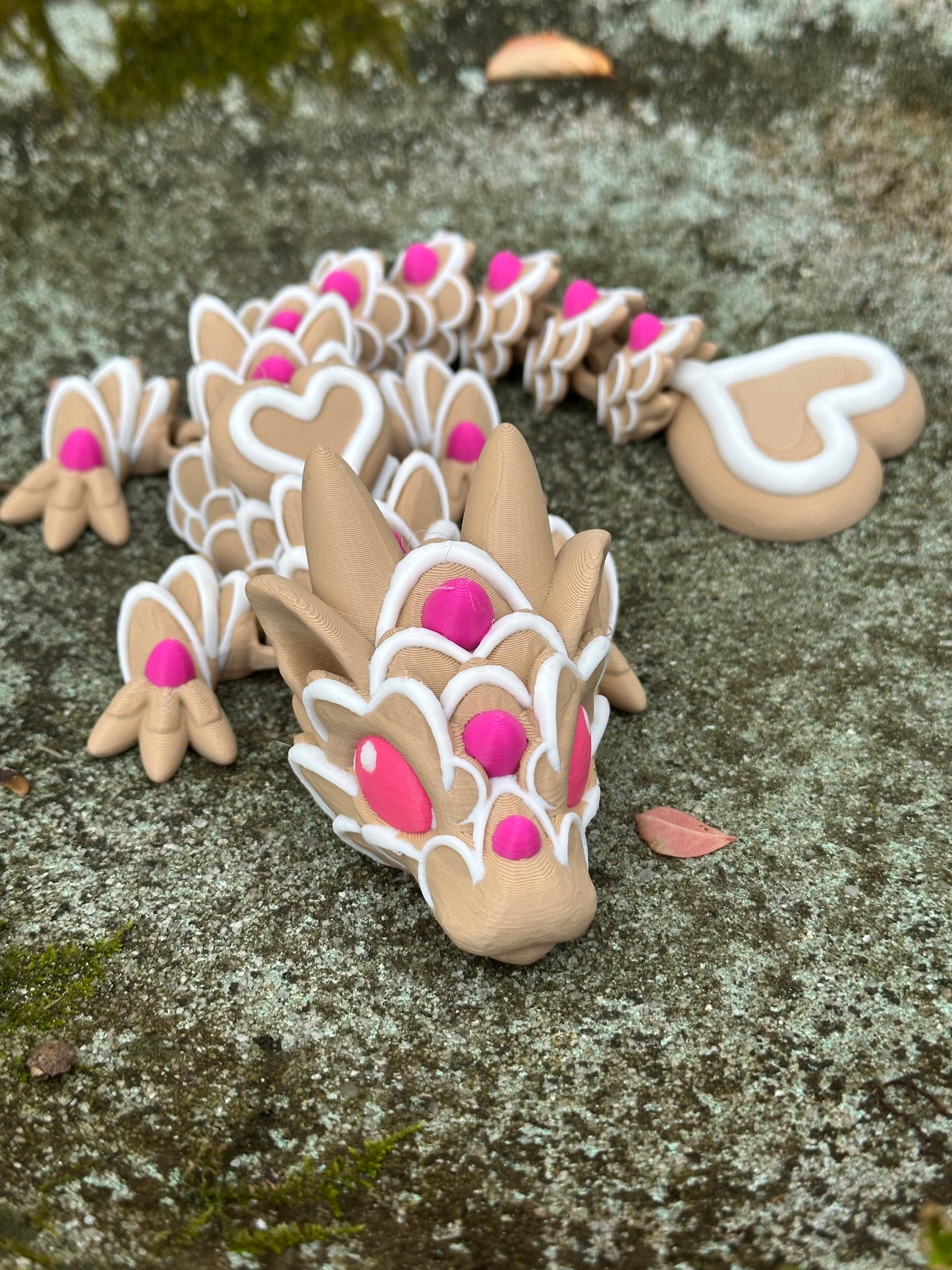 Baby Sugar Cookie 3D Printed Articulated Dragon