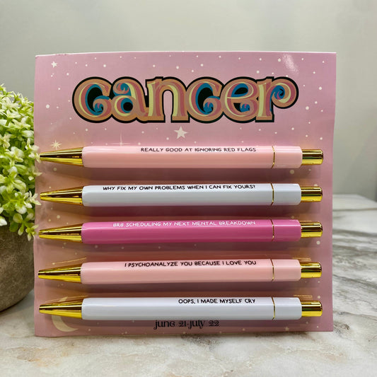 Pen Set - Cancer - PREORDER 11/14-11/17