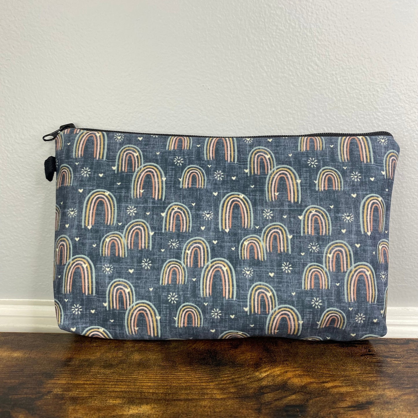 Denim Rainbow - Water-Resistant Multi-Use Pouch