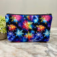 Bright Rainbow Snowflake - Water-Resistant Multi-Use Pouch