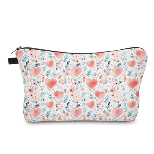 Hearts & Vines - Water-Resistant Multi-Use Pouch