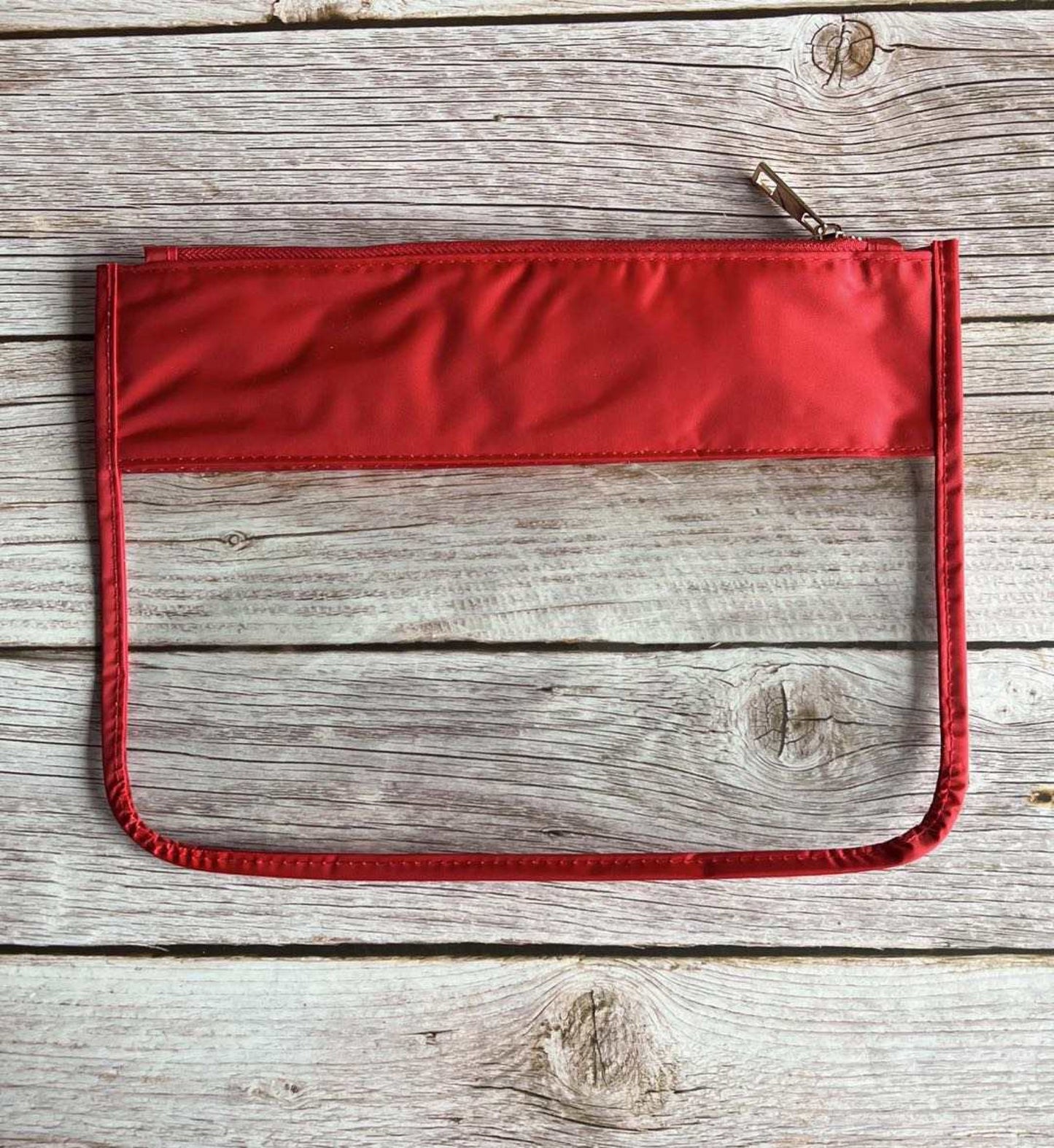 Clear Zipper Pouch