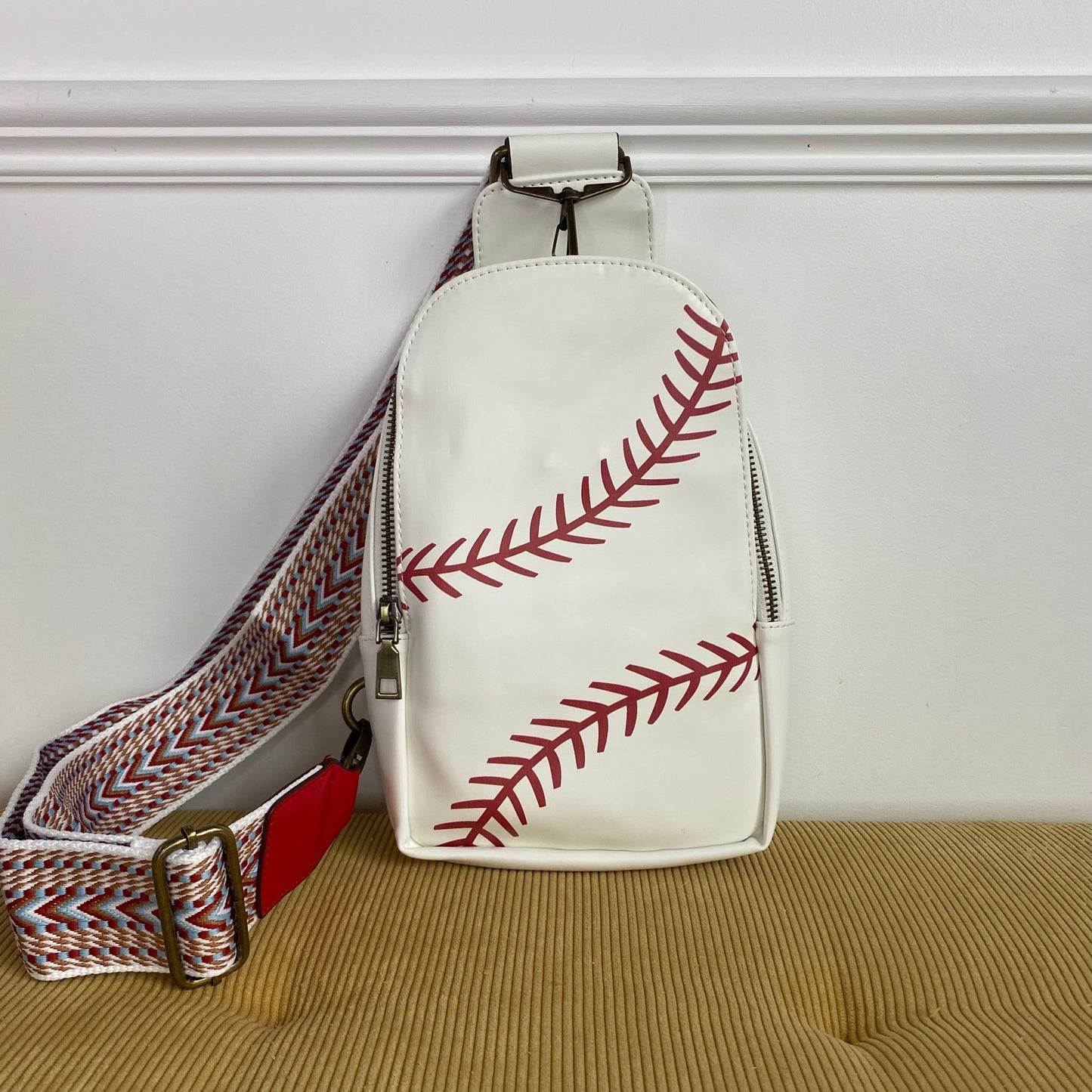 Baseball Samantha Sling Crossbody Bag