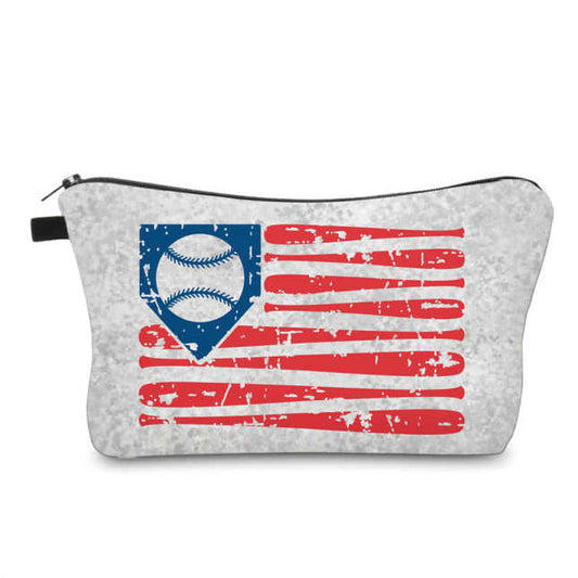 Baseball Americas Favorite - Water-Resistant Multi-Use Pouch