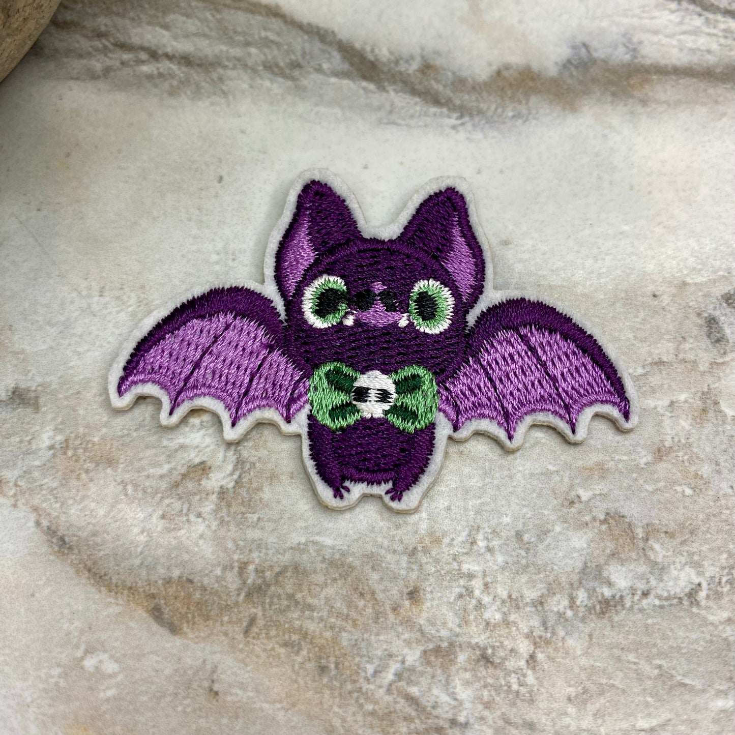 Embroidered Patches - Halloween - Bat #1