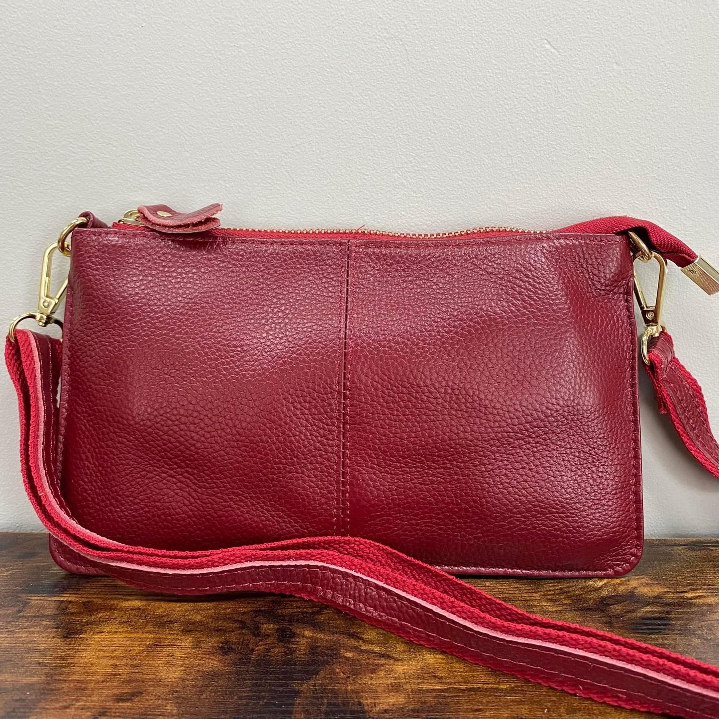 The Megan Clutch Crossbody - GENUINE LEATHER