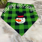 Dog Bandana - Christmas - Happy Holidays Snowman