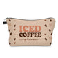 Iced Coffee Please - Water-Resistant Multi-Use Pouch